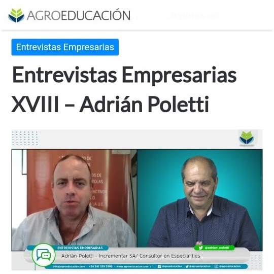 Entrevistas Empresarias XVIII – Adrián Poletti